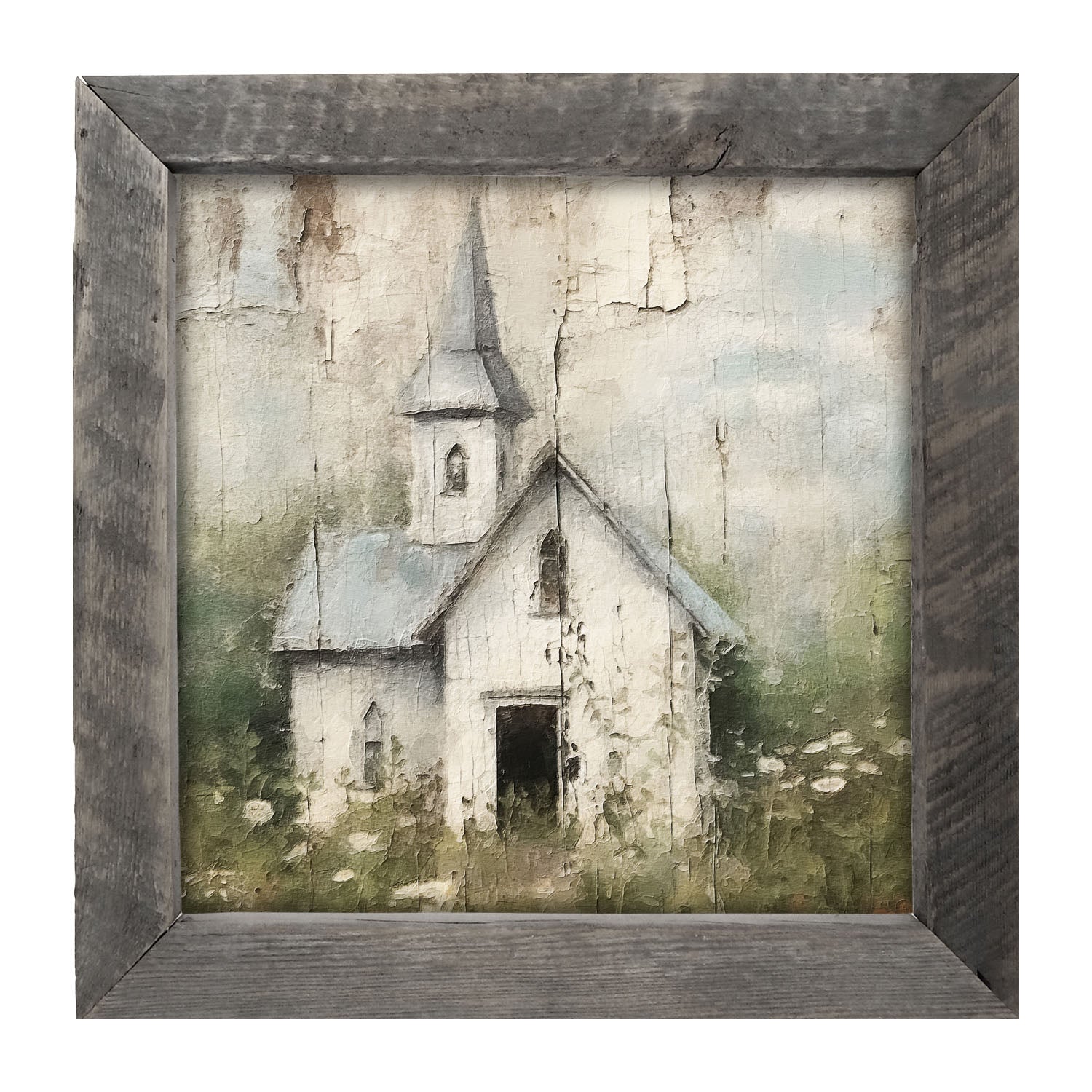 Old Country Church 3 - Framed Art