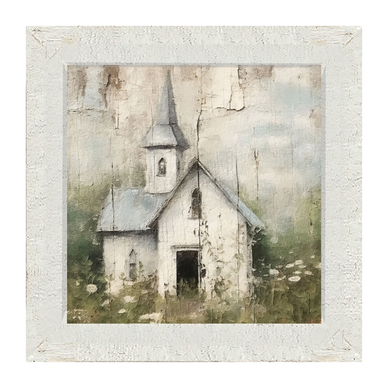 Old Country Church 3 - Framed Art