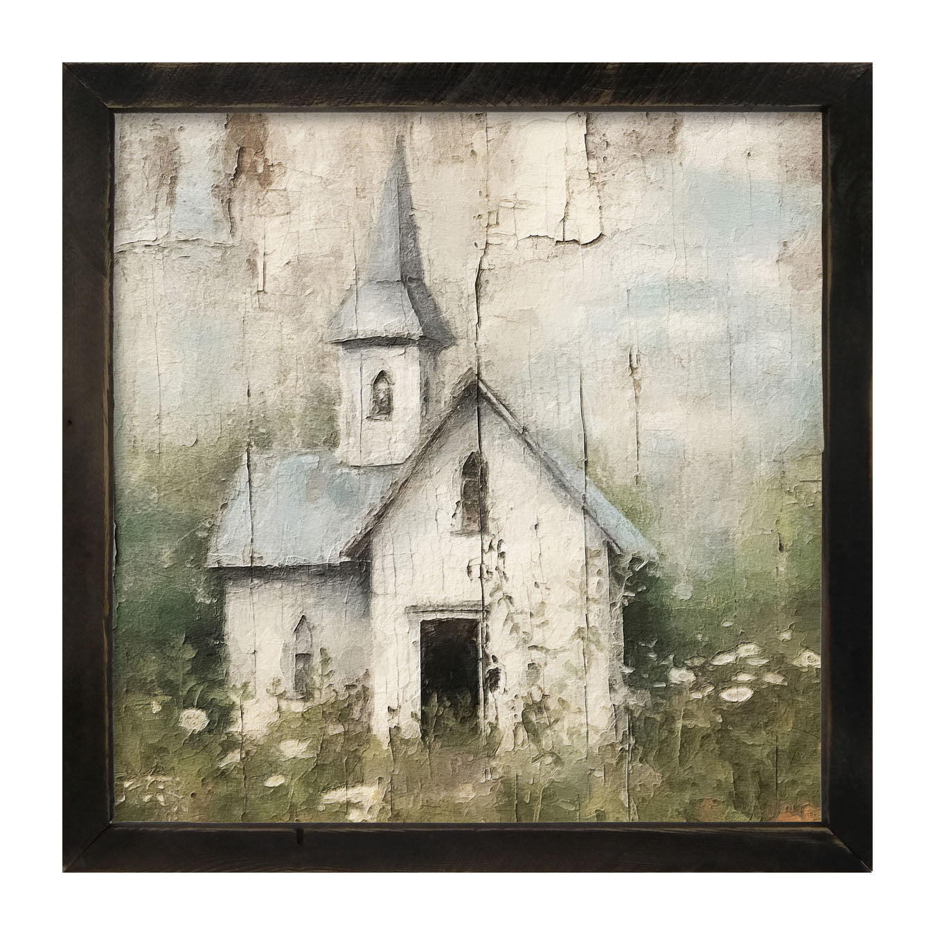 Old Country Church 3 - Framed Art