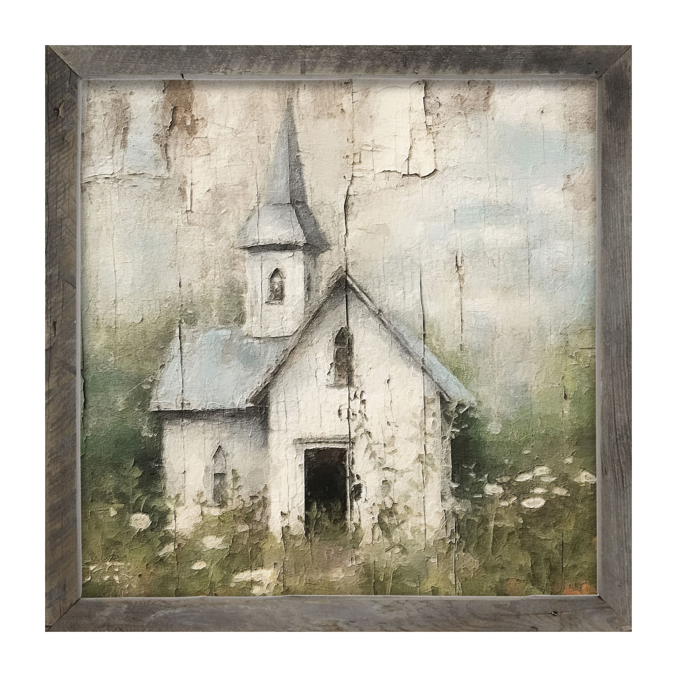 Old Country Church 3 - Framed Art