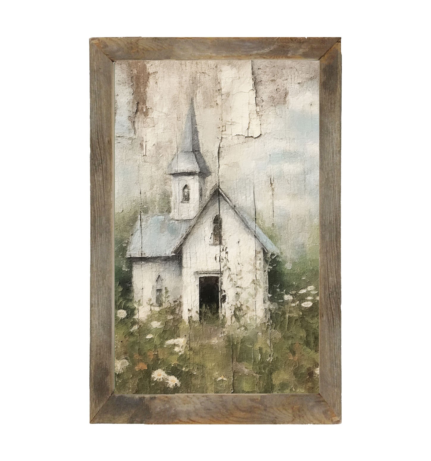 Old Country Church 3 - Framed Art