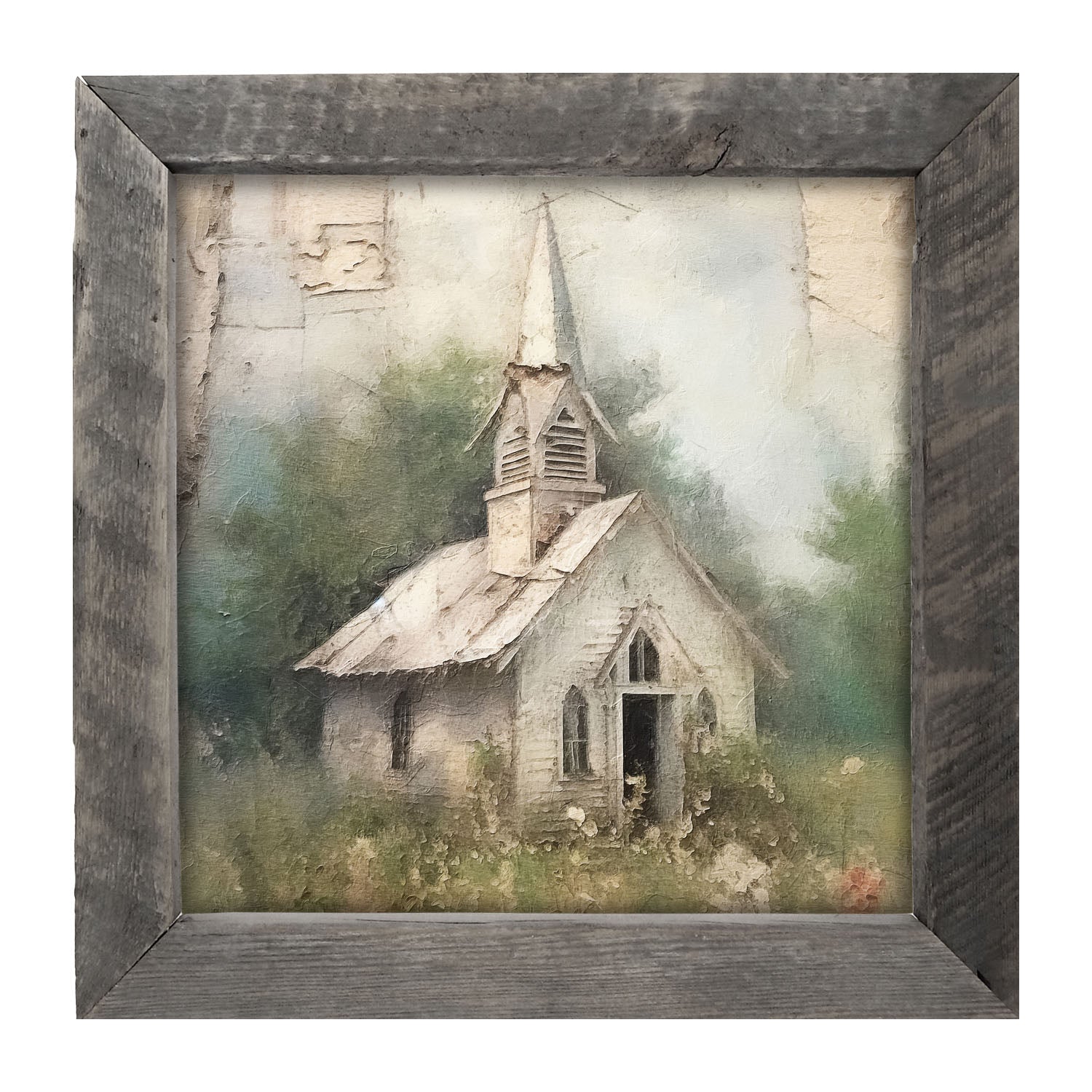 Old Country Church 2 - Framed Art