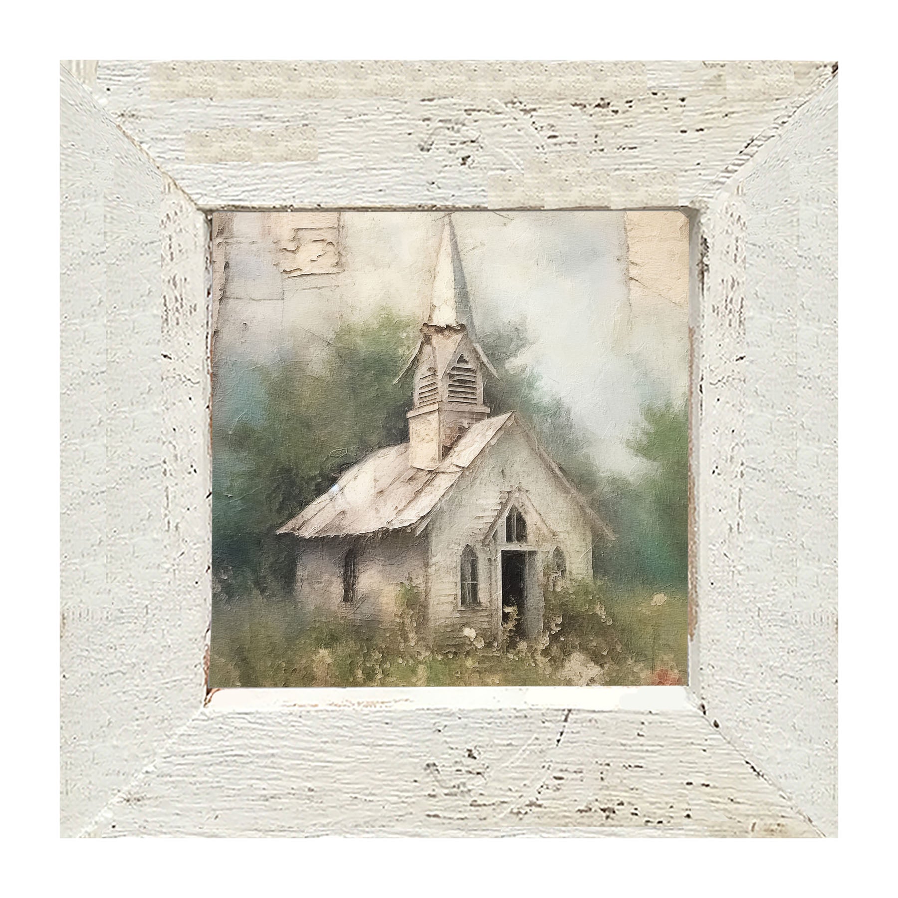 Old Country Church 2 - Framed Art