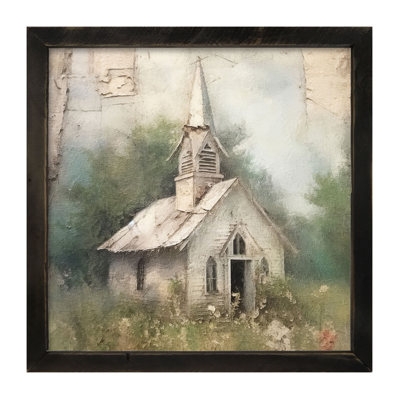 Old Country Church 2 - Framed Art