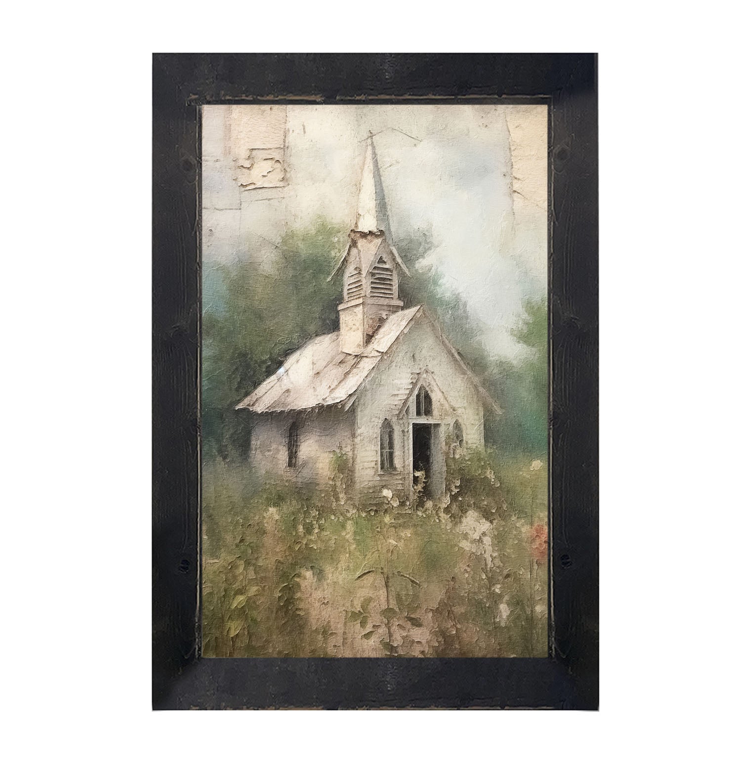 Old Country Church 2 - Framed Art