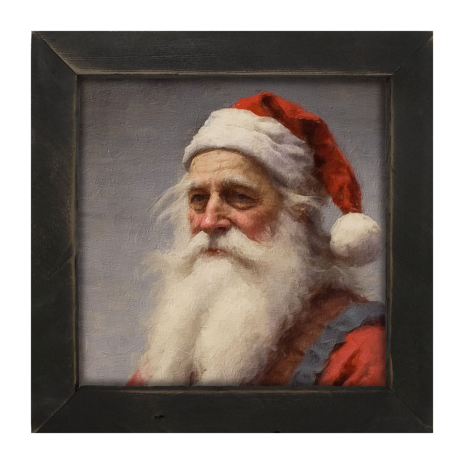 Santa portrait 7 - Framed Art