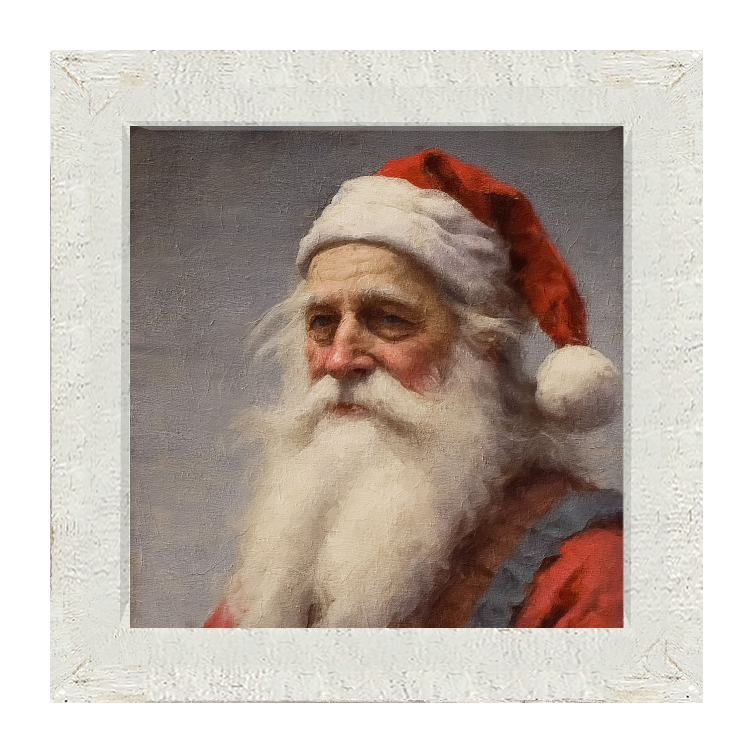 Santa portrait 7 - Framed Art