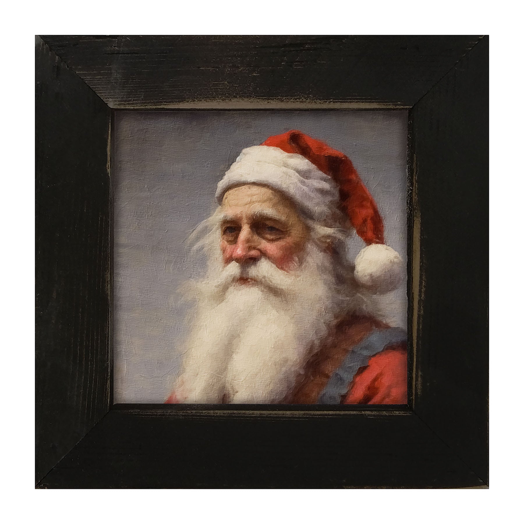 Santa portrait 7 - Framed Art