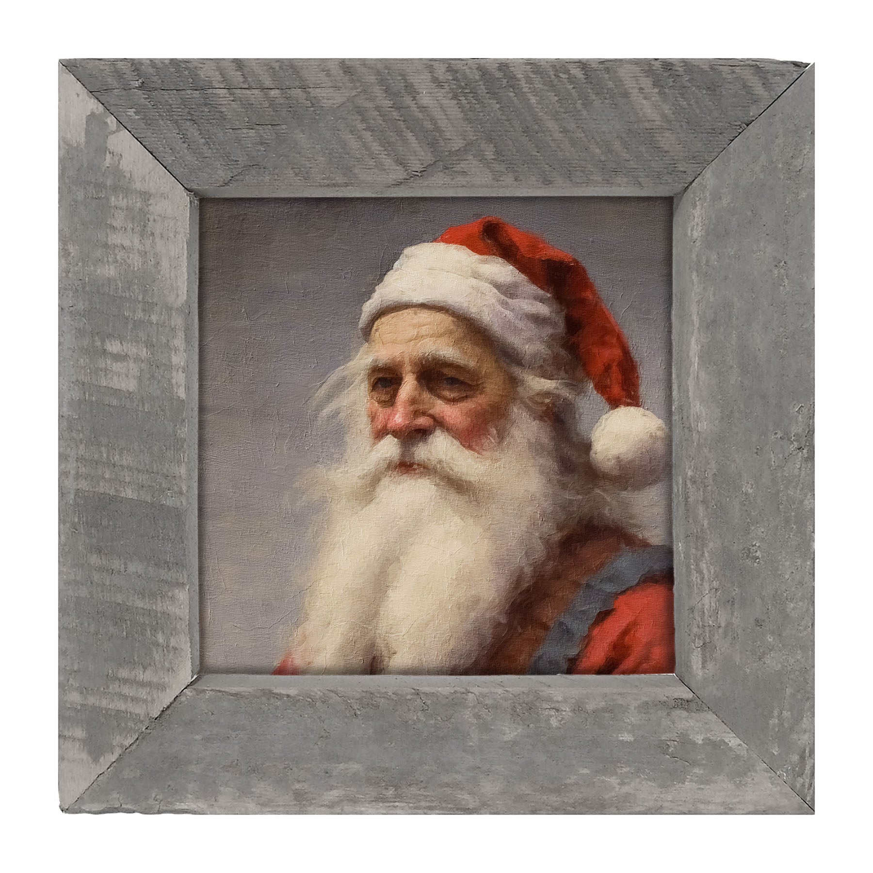 Santa portrait 7 - Framed Art