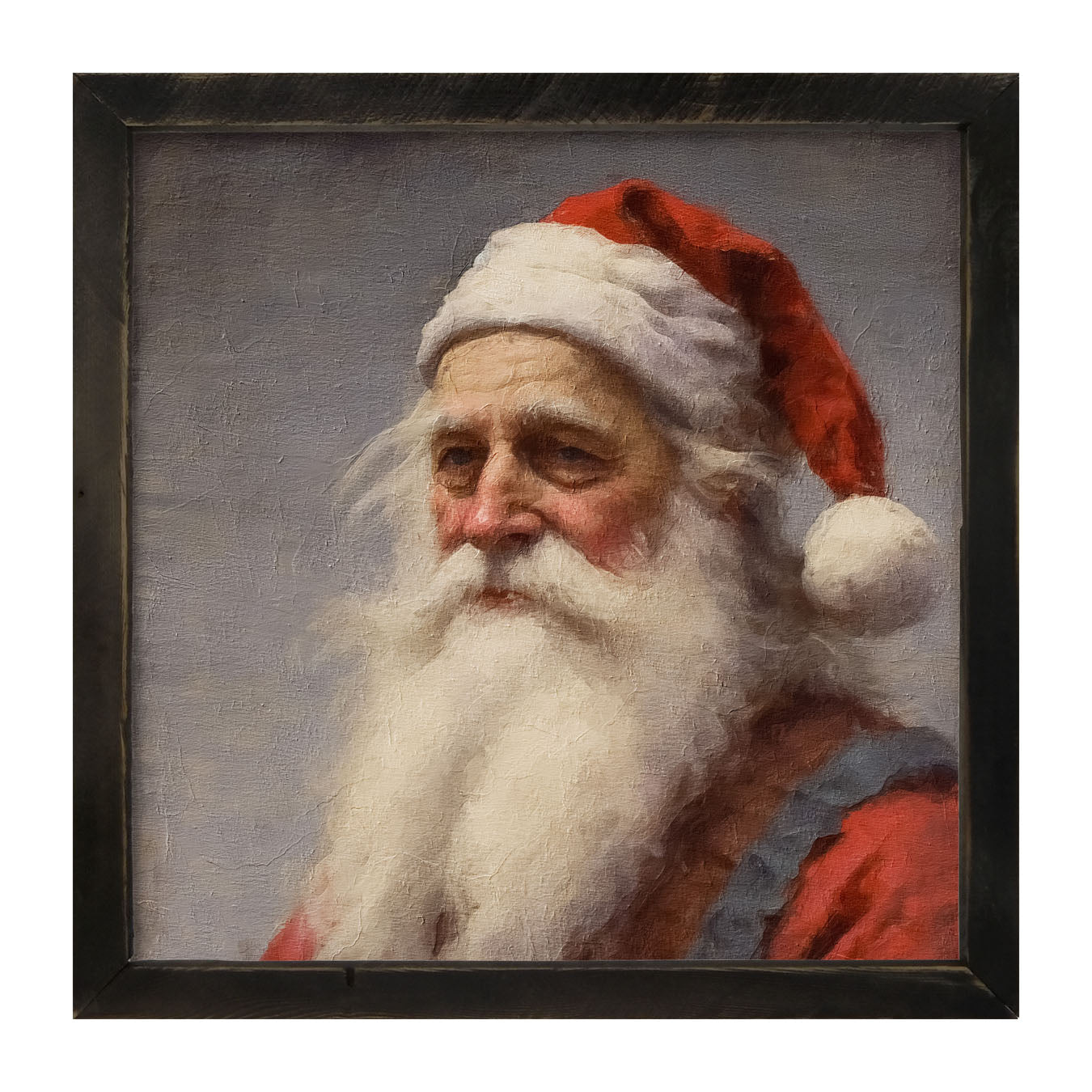 Santa portrait 7 - Framed Art