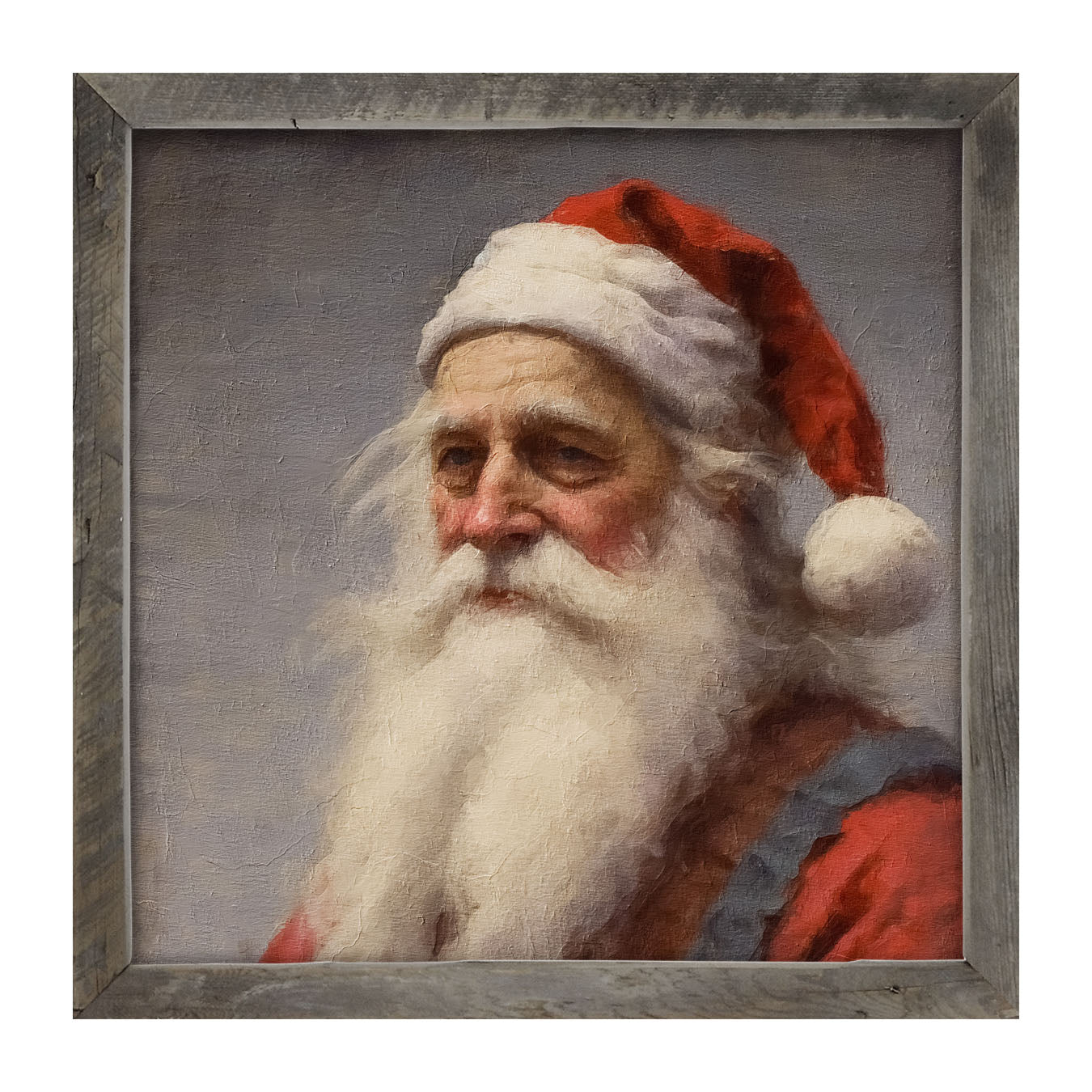 Santa portrait 7 - Framed Art