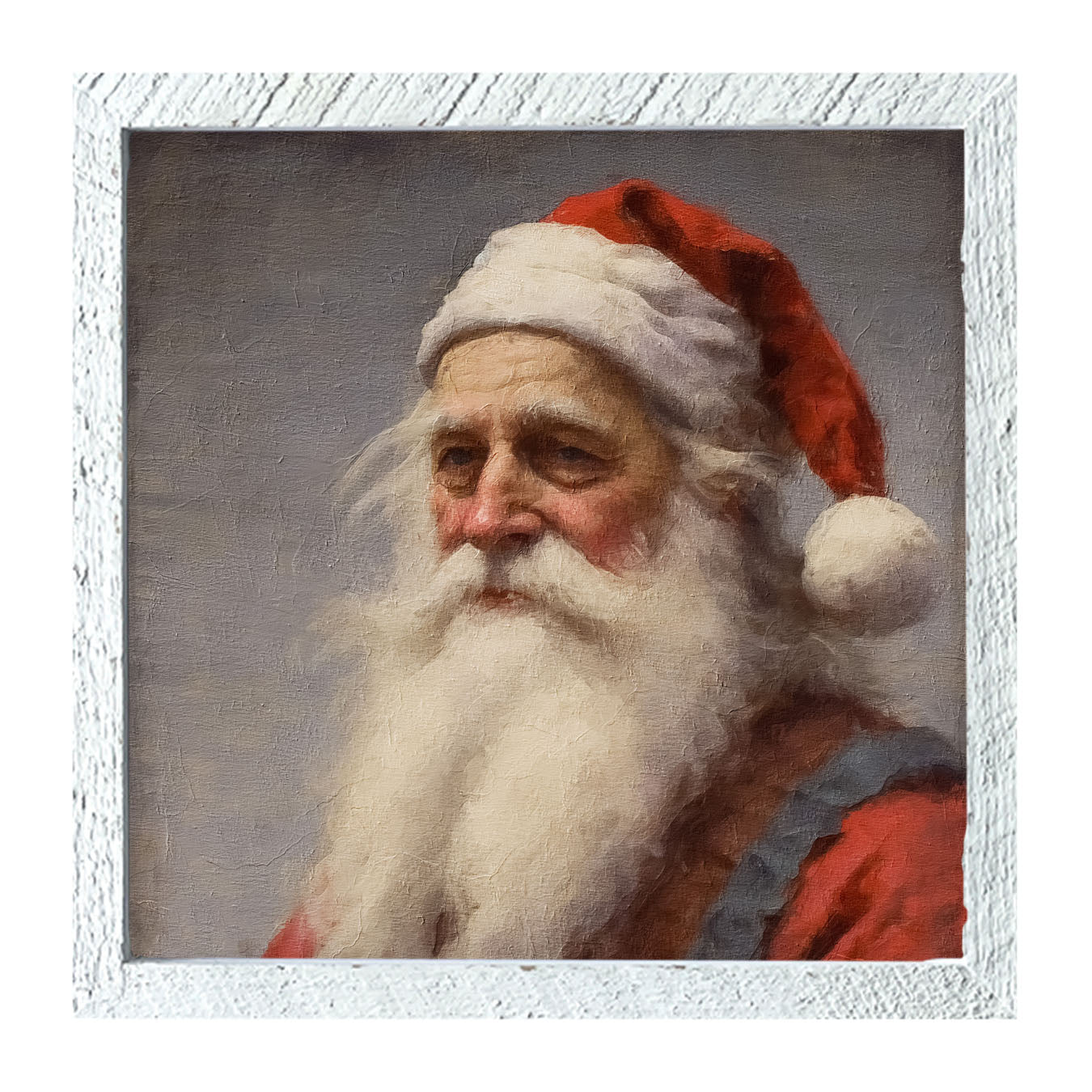 Santa portrait 7 - Framed Art