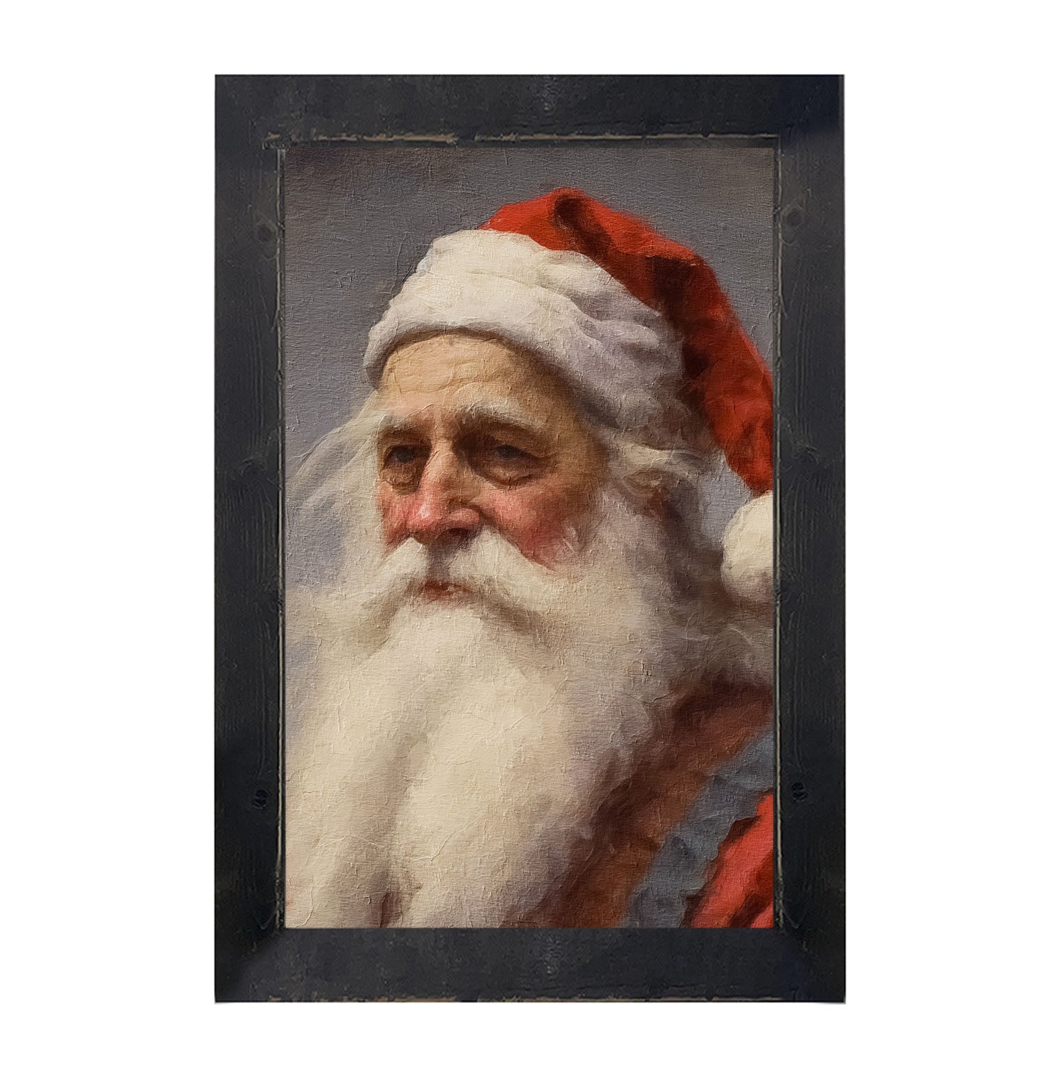 Santa portrait 7 - Framed Art