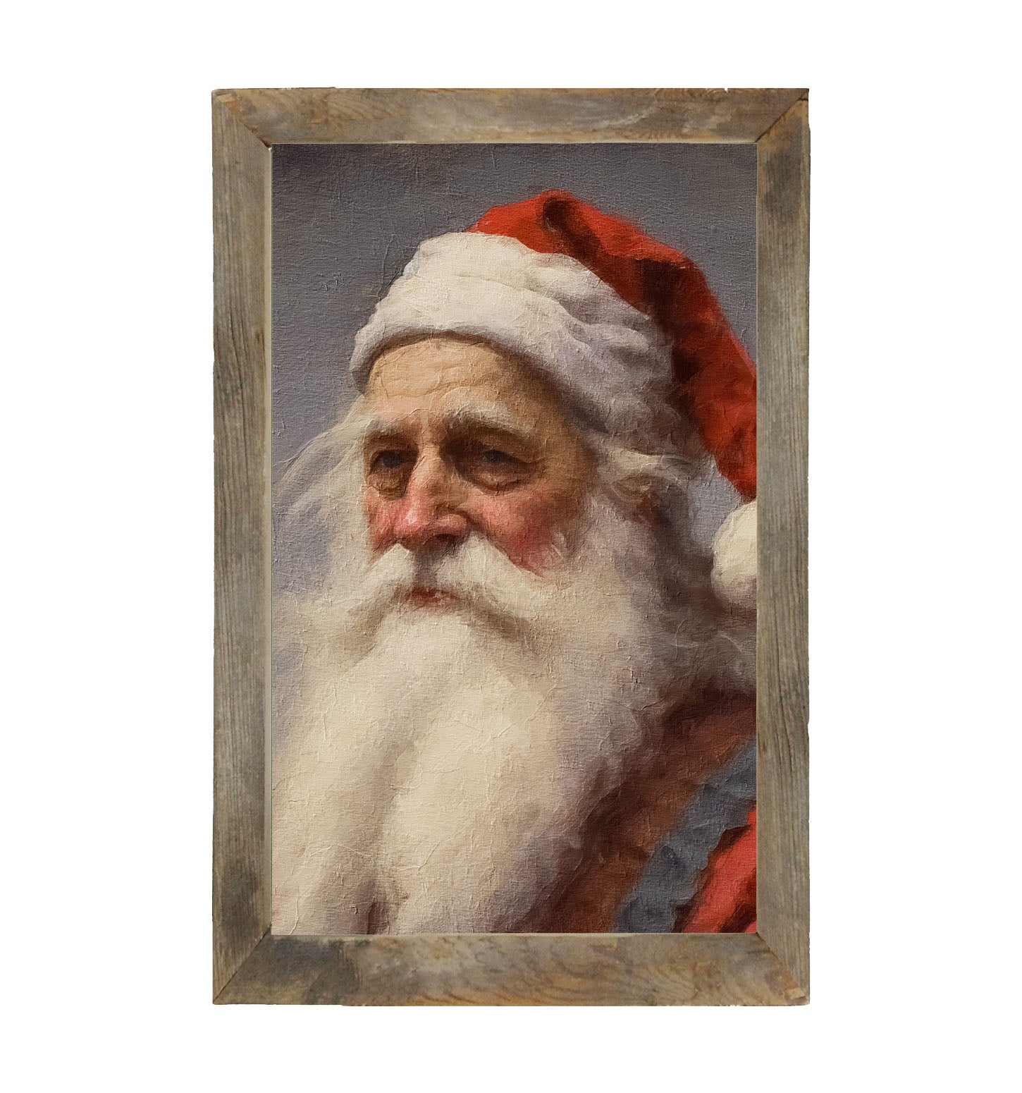 Santa portrait 7 - Framed Art