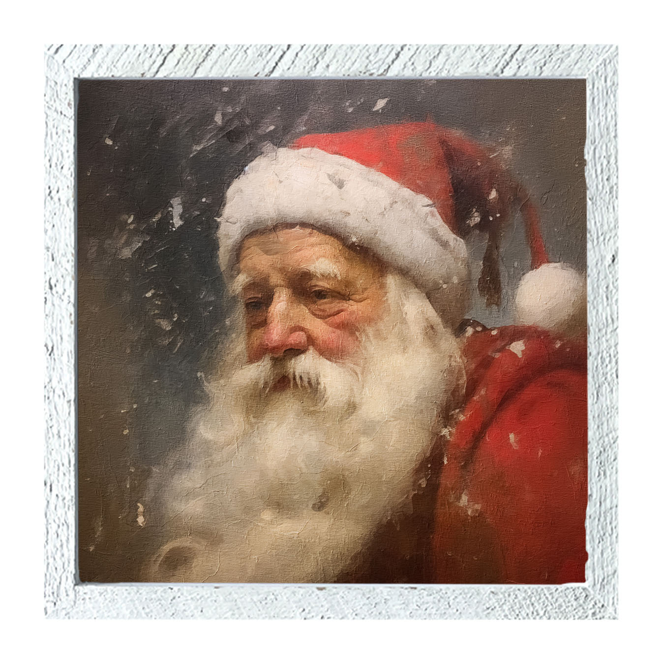 Santa portrait 9 - Framed Art