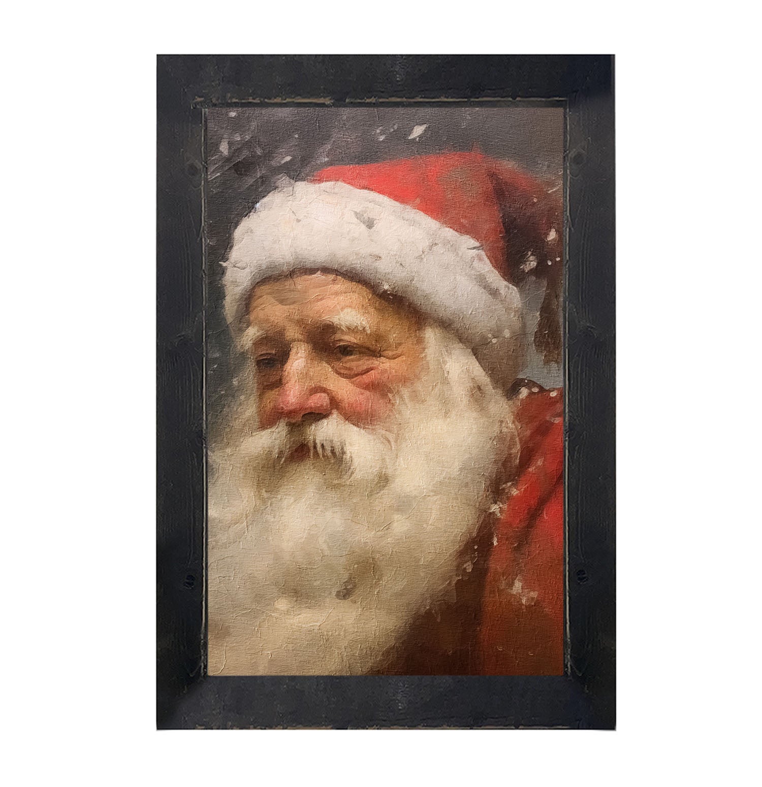 Santa portrait 9 - Framed Art