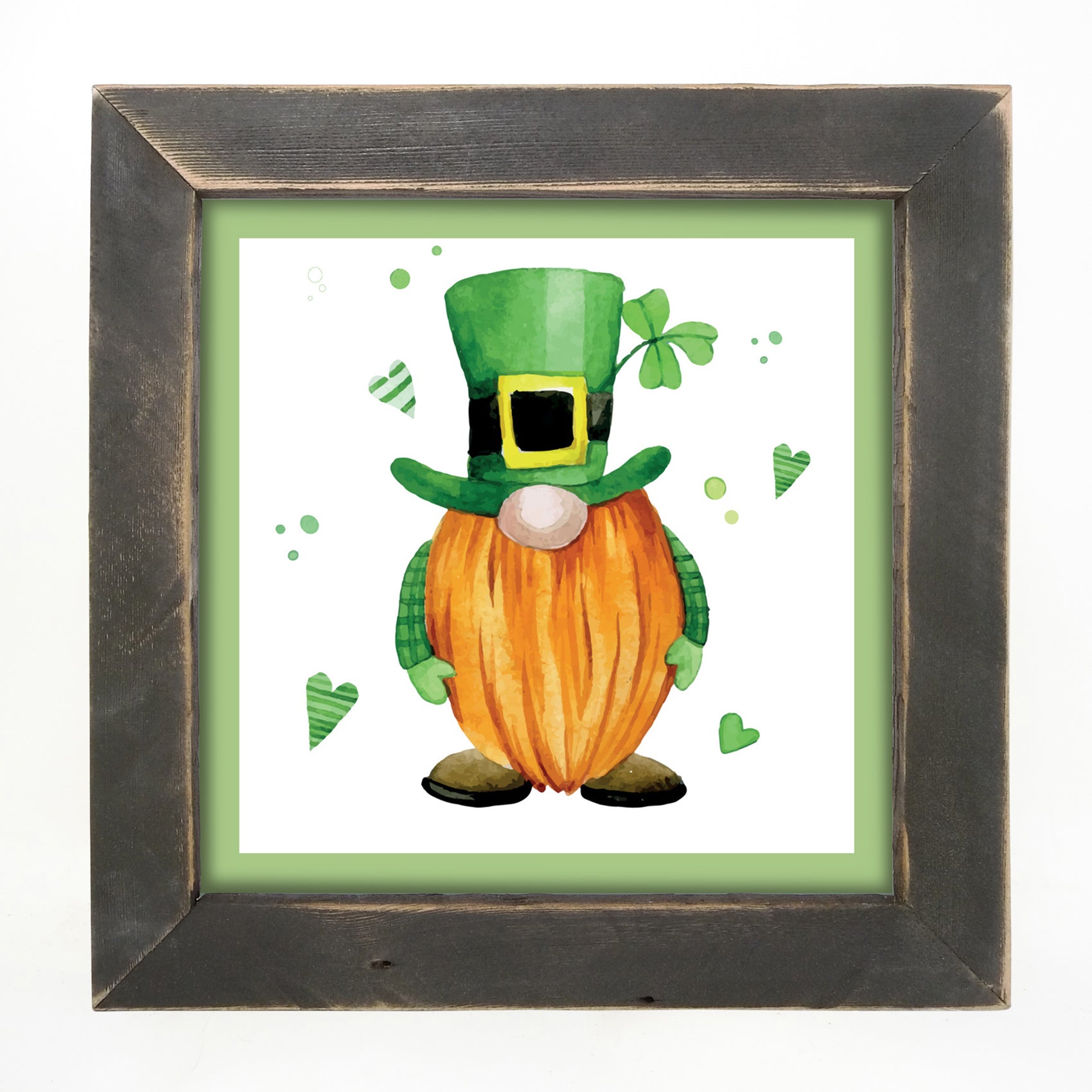 St. Patrick Gnome With Top Hat
