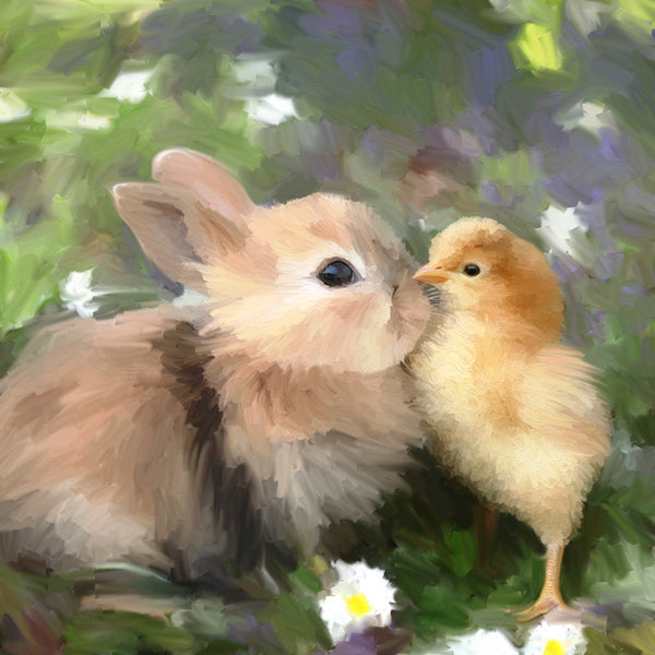 Bunny With Chick