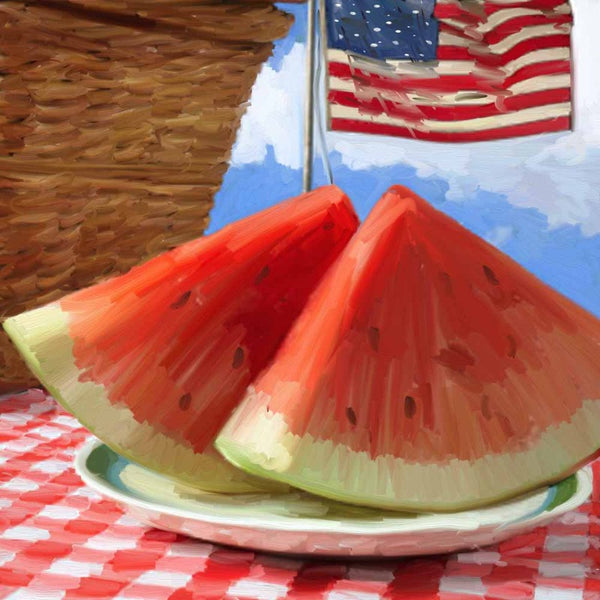 Patriotic Watermelon
